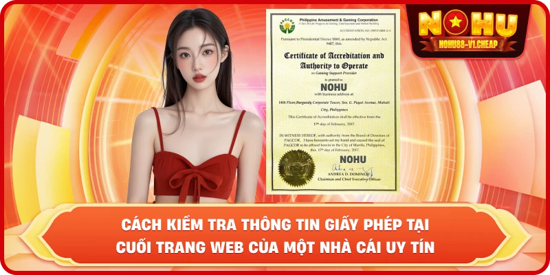 Giấy Phép Hoạt Động NỔ HŨ – Đảm Bảo Uy Tín Và Công Bằng