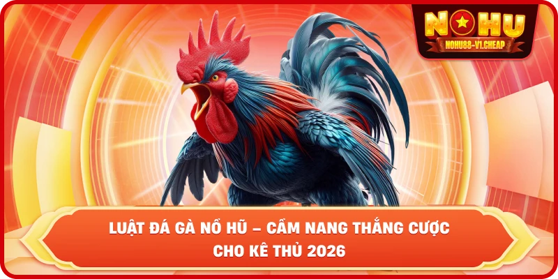 Luật đá gà NỔ HŨ – Cẩm Nang Thắng Cược Cho Kê Thủ 2026